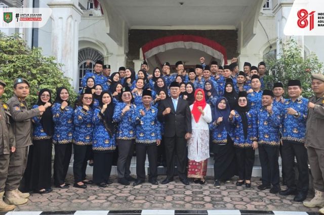 SEGENAP KELUARGA BESAR SEKRETARIAT DPRD KABUPATEN ASAHAN MENGUCAPKAN DIRGAHAYU KE-81 KEMERDEKAAN REPUBLIK INDONESIA
